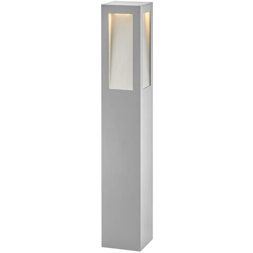 Taper 120v 28.00 watt Titanium Landscape Path Bollard