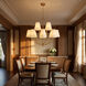 C&M by Chapman & Myers Marina 12 Light 40 inch Burnished Brass Chandelier Ceiling Light