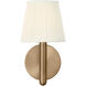 Vilera LED 5.75 inch Satin Brass Sconce Wall Light