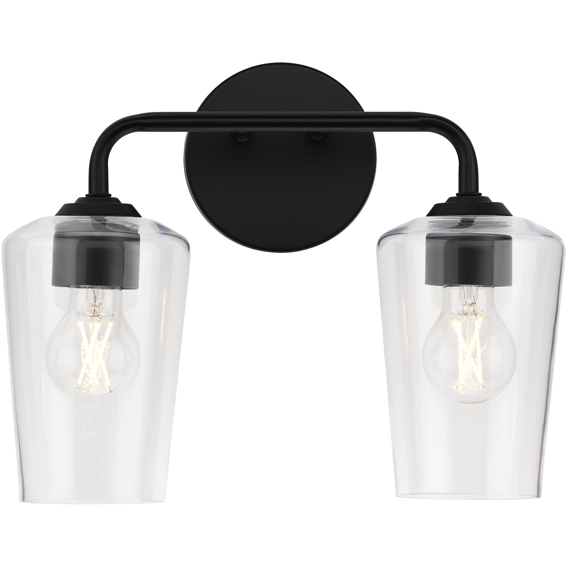 Celino 2 Light 14 inch Black Vanity Light Wall Light