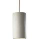 Radiance Collection LED 7 inch Verde Patina with Dark Bronze Pendant Ceiling Light