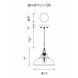 Vogel 1 Light 11 inch Antique Copper Down Mini Pendant Ceiling Light