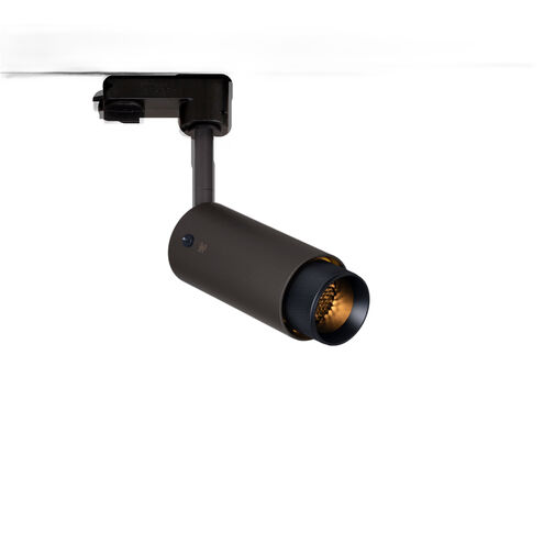 Exhaust Track 1 Light 110-120 Graphite / Black Spotlight Ceiling Light