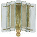 Duvernell 1 Light 7.5 inch Contemporary Gold Leaf Wall Sconce Wall Light