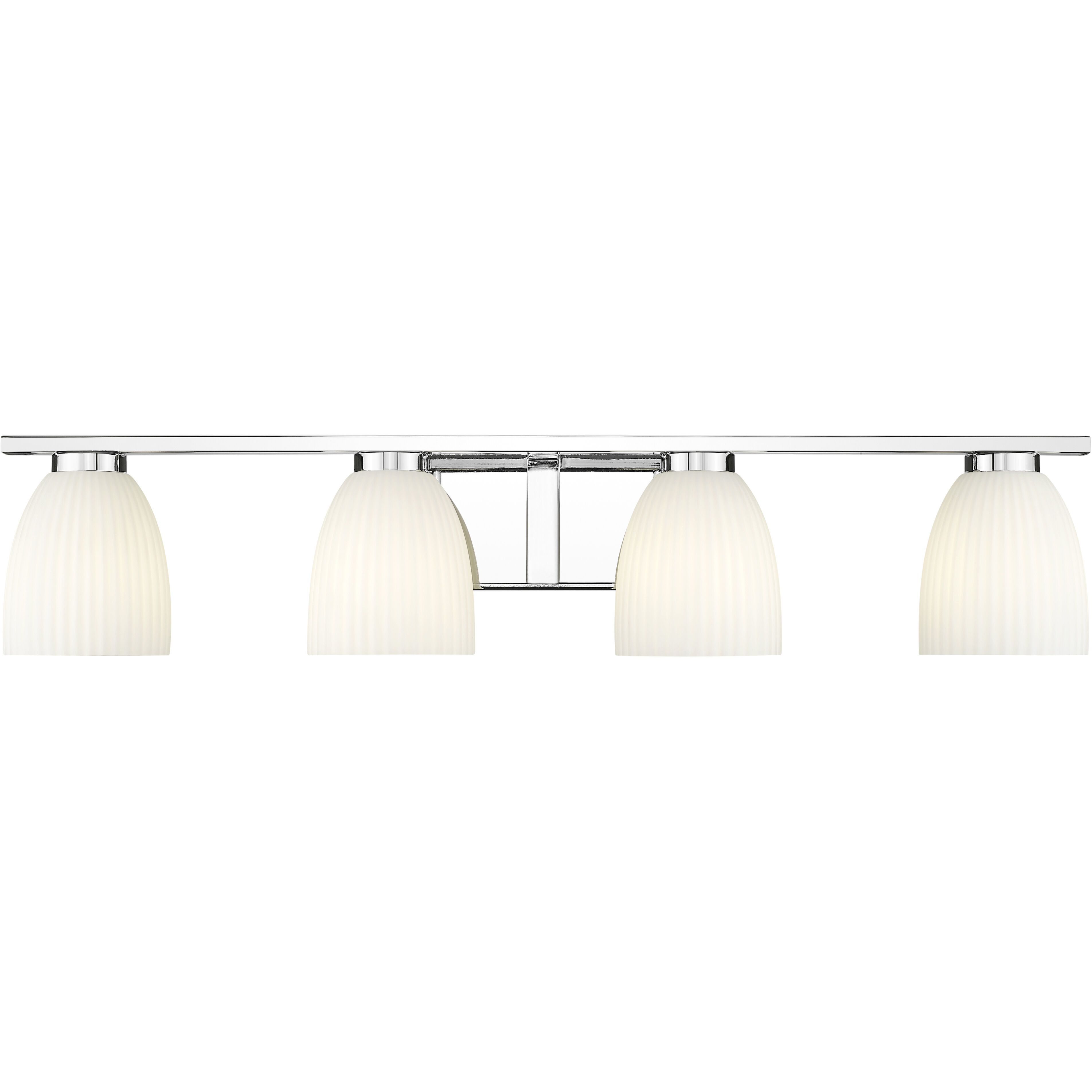 Naya 4 Light 32 inch Chrome Bath Vanity Light Wall Light