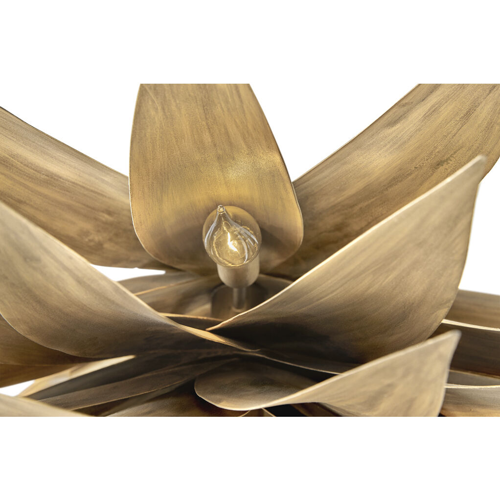 Fredrick Ramond FR30815BNG Agave LED 26 inch Burnished Gold