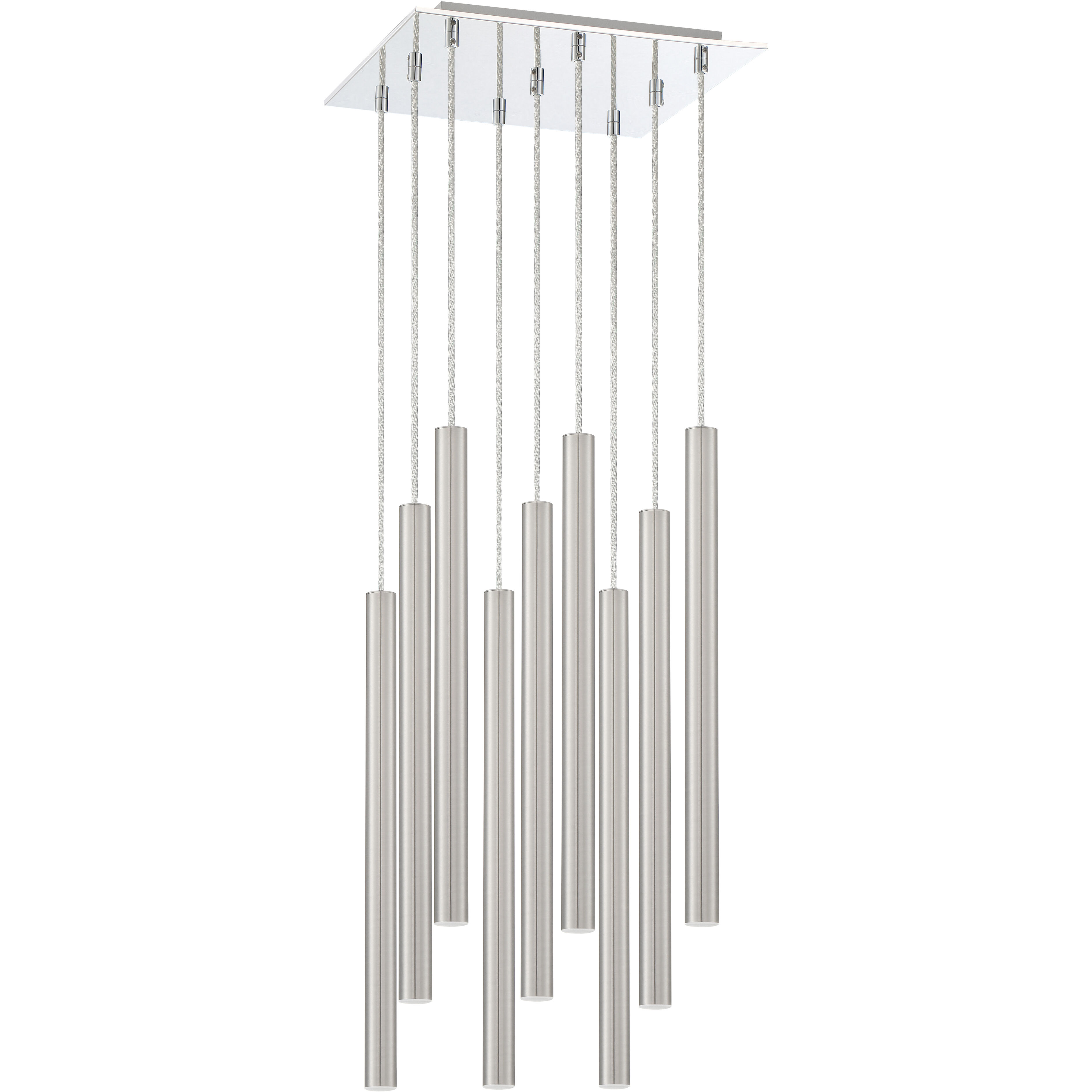 Forest LED 14 inch Chrome Chandelier Ceiling Light