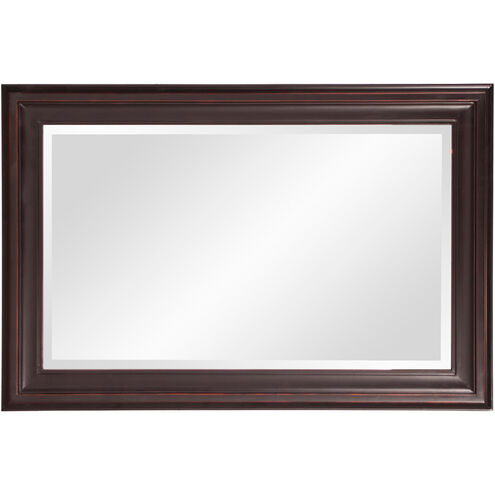 George : 24 x 36 x 1 inch Oil Rubbed Bronze Wall Mirror 