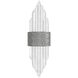 Aspen Wall Sconce Wall Light in Hammered Polished Nickel