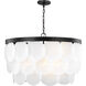 Sean Lavin Mellita 8 Light 30 inch Midnight Black Pendant Ceiling Light