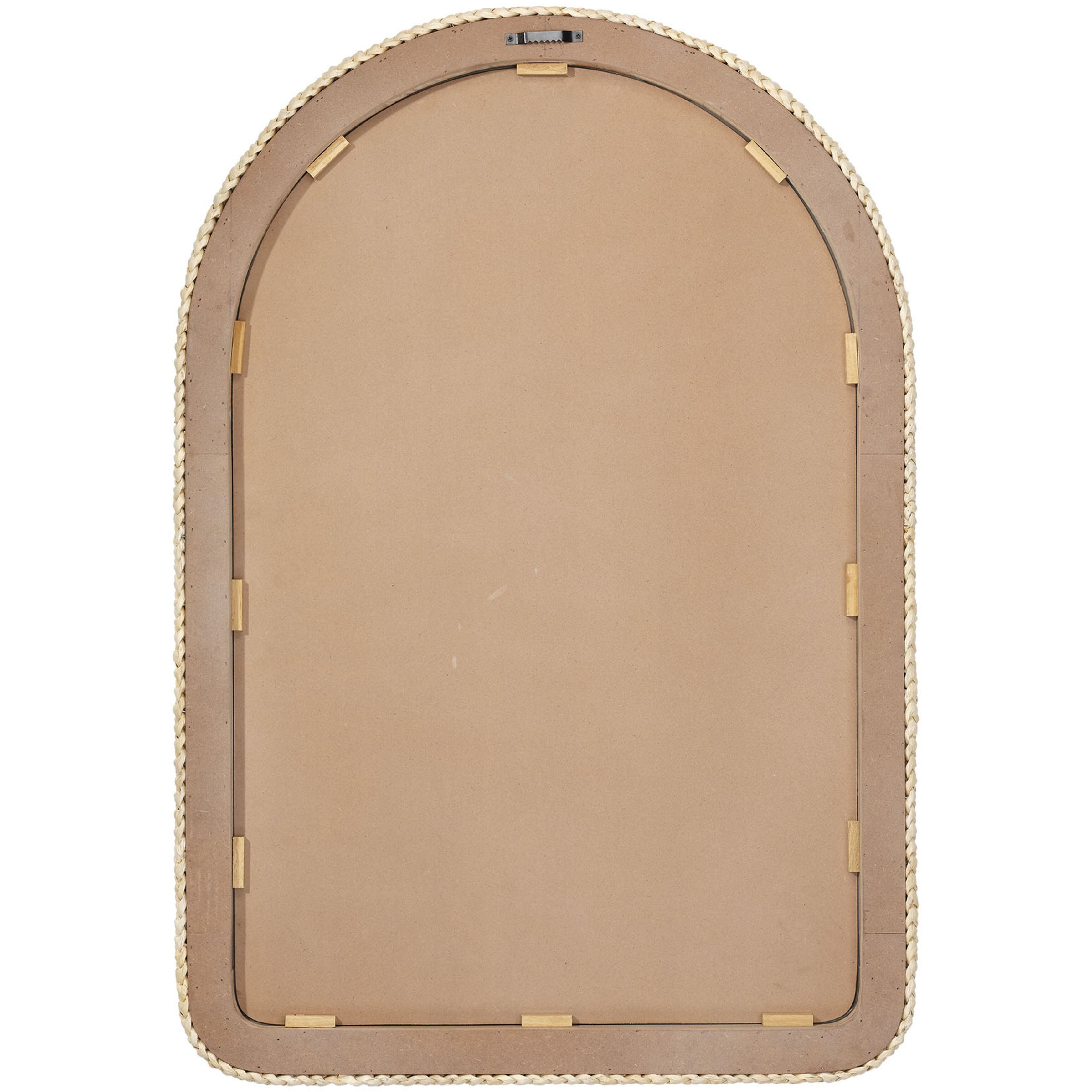 Grain 38 X 26 inch Natural Cornhusk Mirror