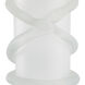 Salerno 26.88 inch 150.00 watt Frosted Table Lamp Portable Light