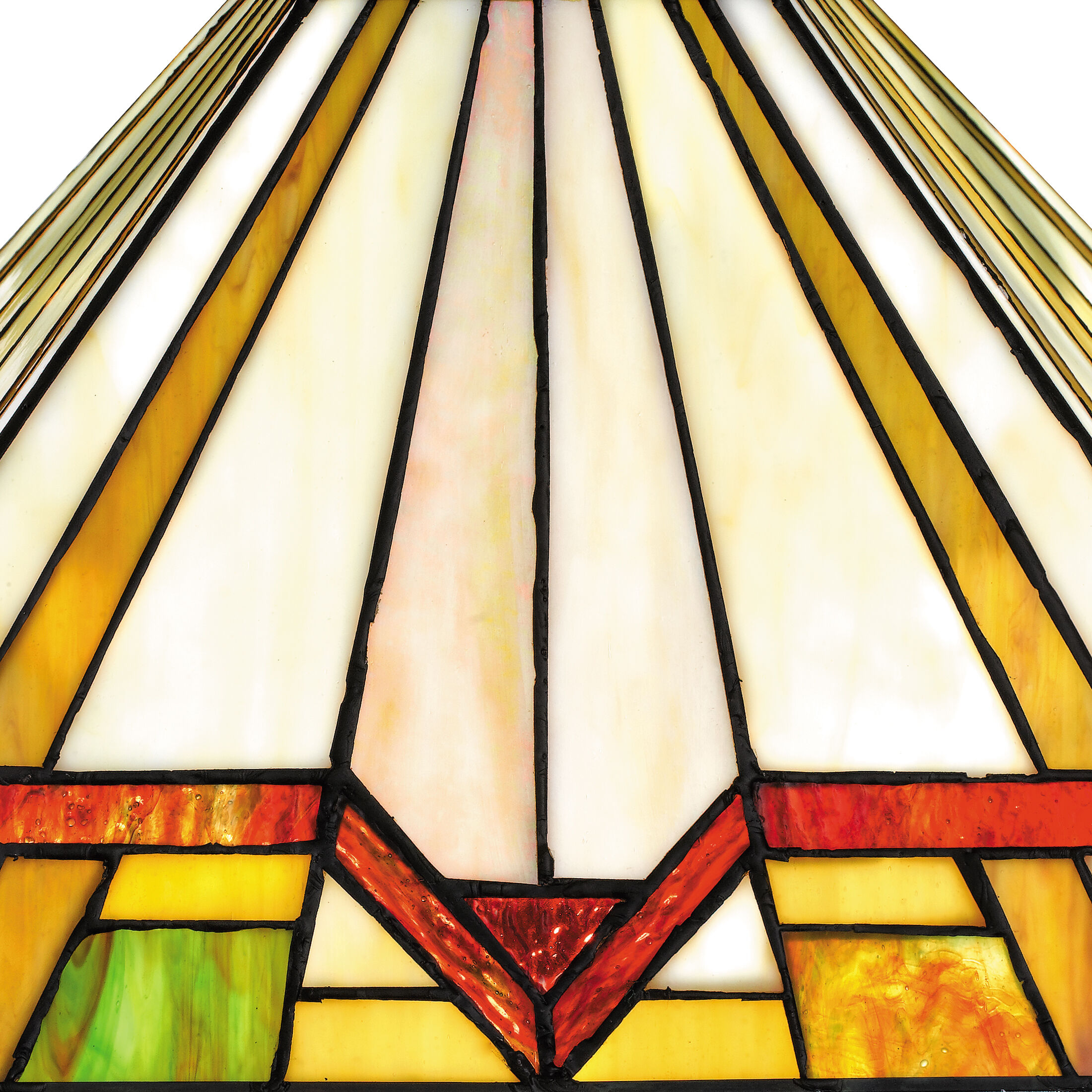 Frederick 23 inch 75.00 watt Matte Black Table Lamp Portable Light, Tiffany