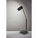 Colby 16 inch 9.00 watt Black Painted Metal Desk Lamp Portable Light, with USB Port