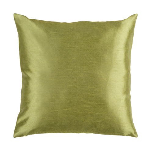 Solid Luxe 22 X 22 inch Dark Green Pillow Kit