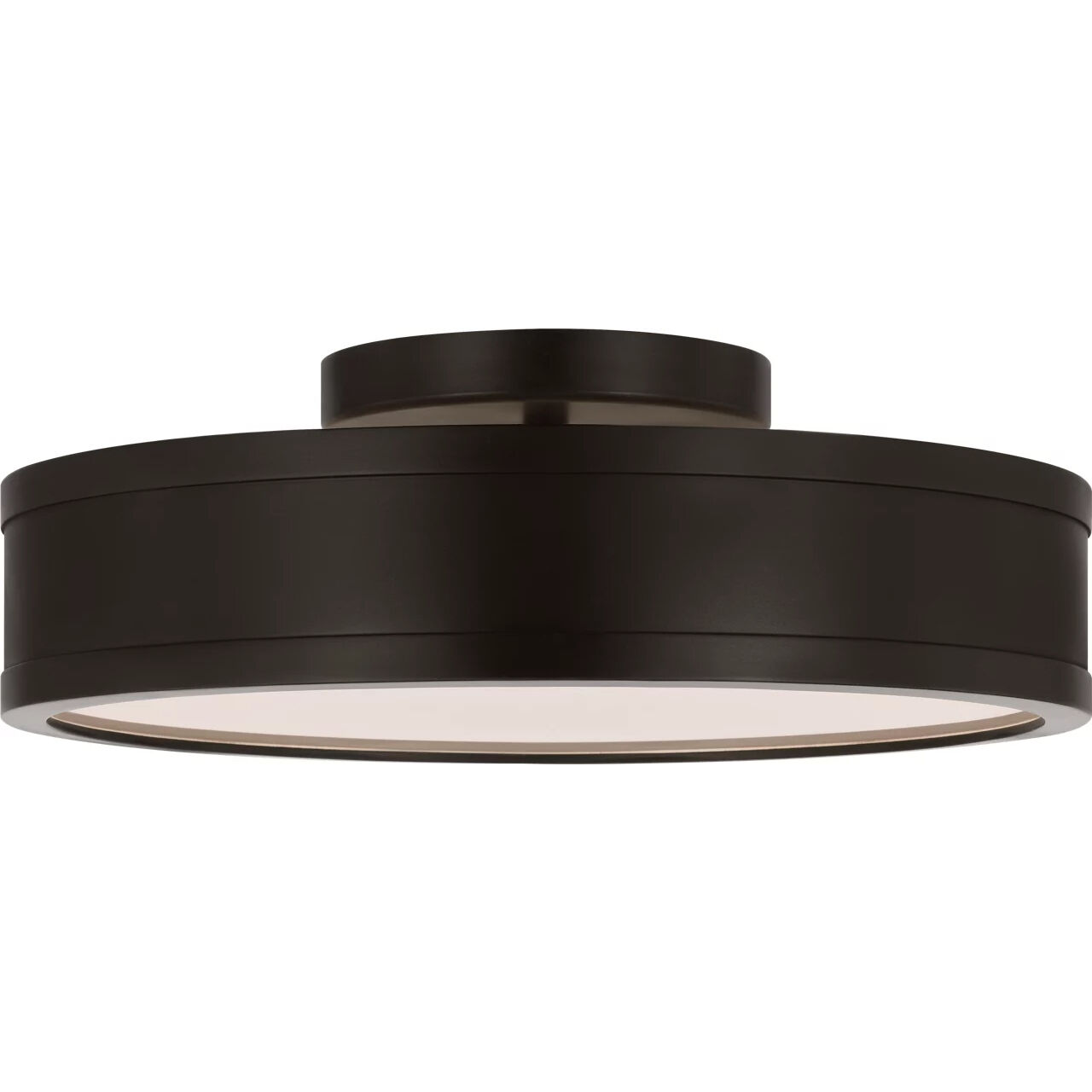 Paloma Contreras Dupont 12 inch Aged Iron Semi-Flush Mount Ceiling Light