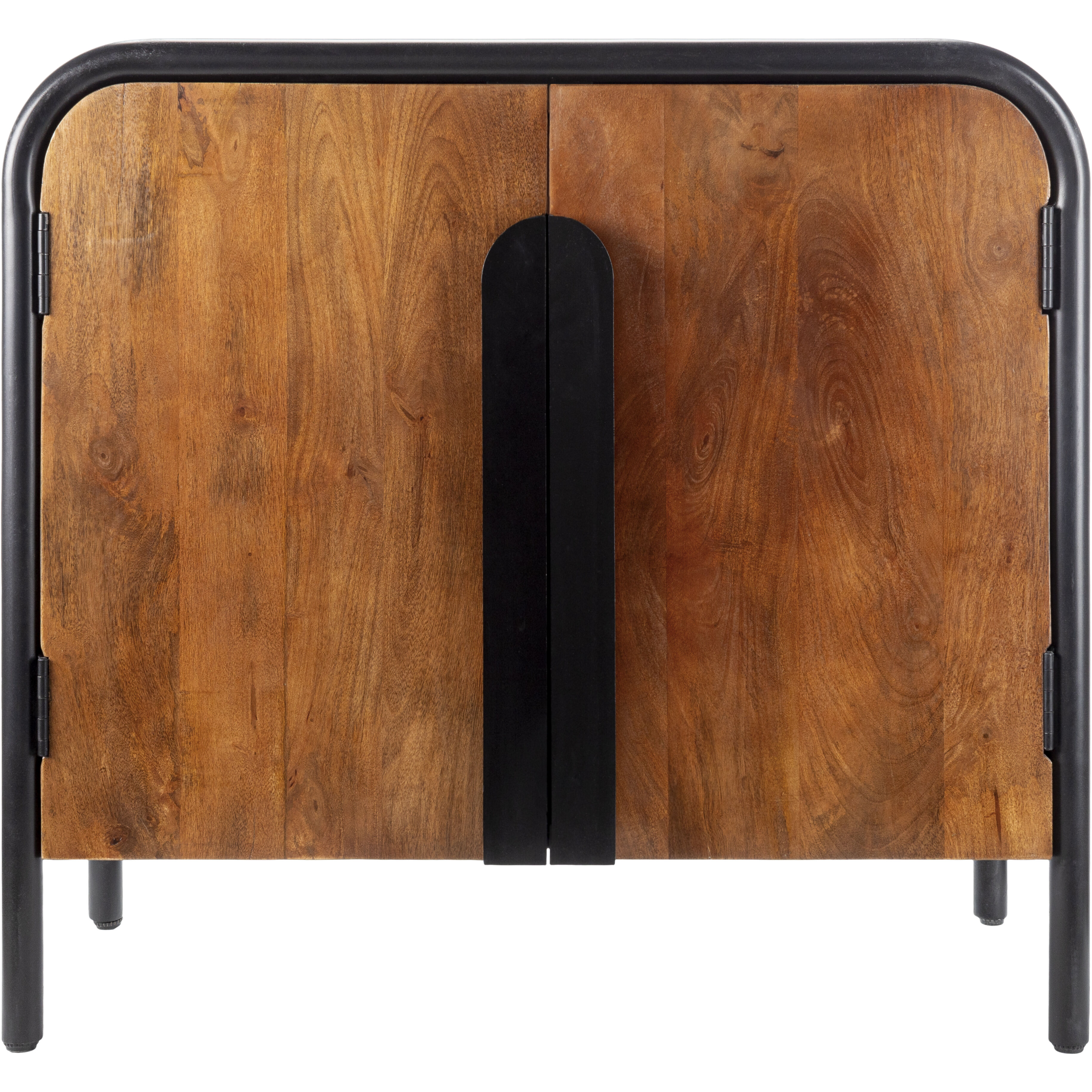 Ekholm Top: Black/Brown; Base: Black Cabinet