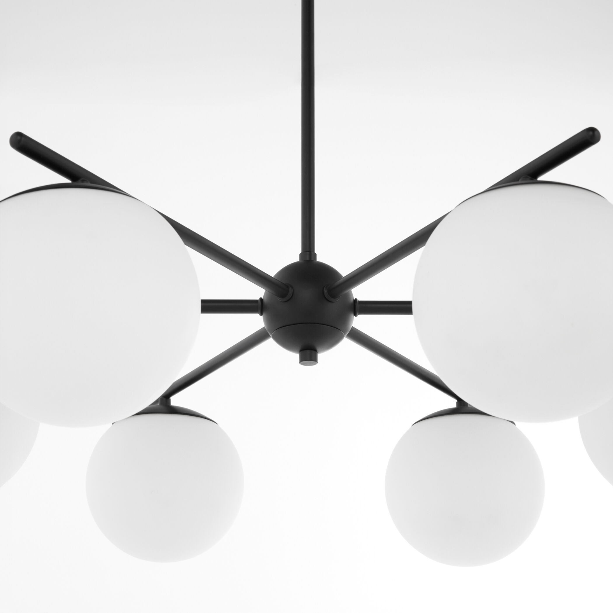 Jasper 3 Light 30 inch Matte Black Chandelier Ceiling Light