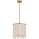Marimba 1 Light 12 inch Weathered White Single Pendant Ceiling Light