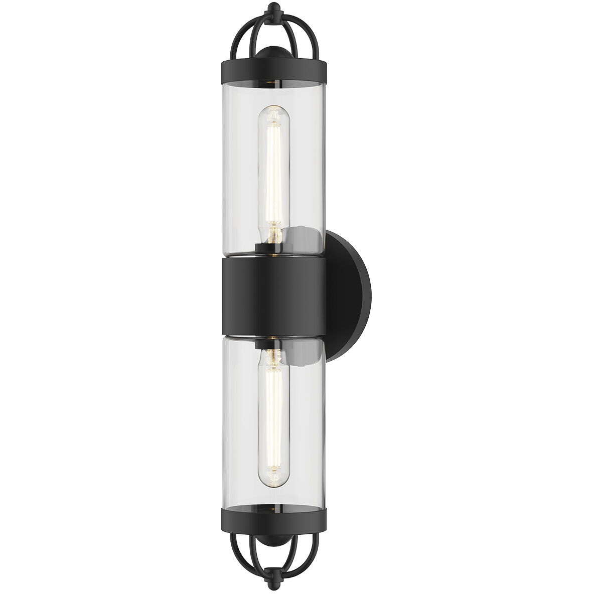 Alora Mood Lancaster Wall/Vanity Light Wall Light in Matte Black