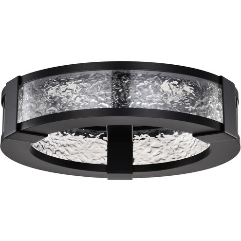 Darrow LED 13.25 inch Matte Black Flush Mount Ceiling Light