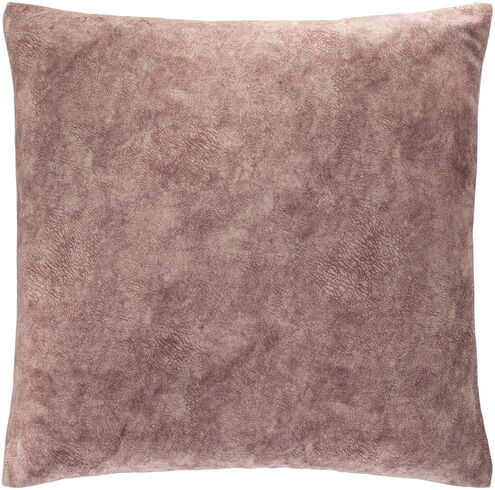 Collins 20 X 20 inch Mauve Pillow Kit, Square