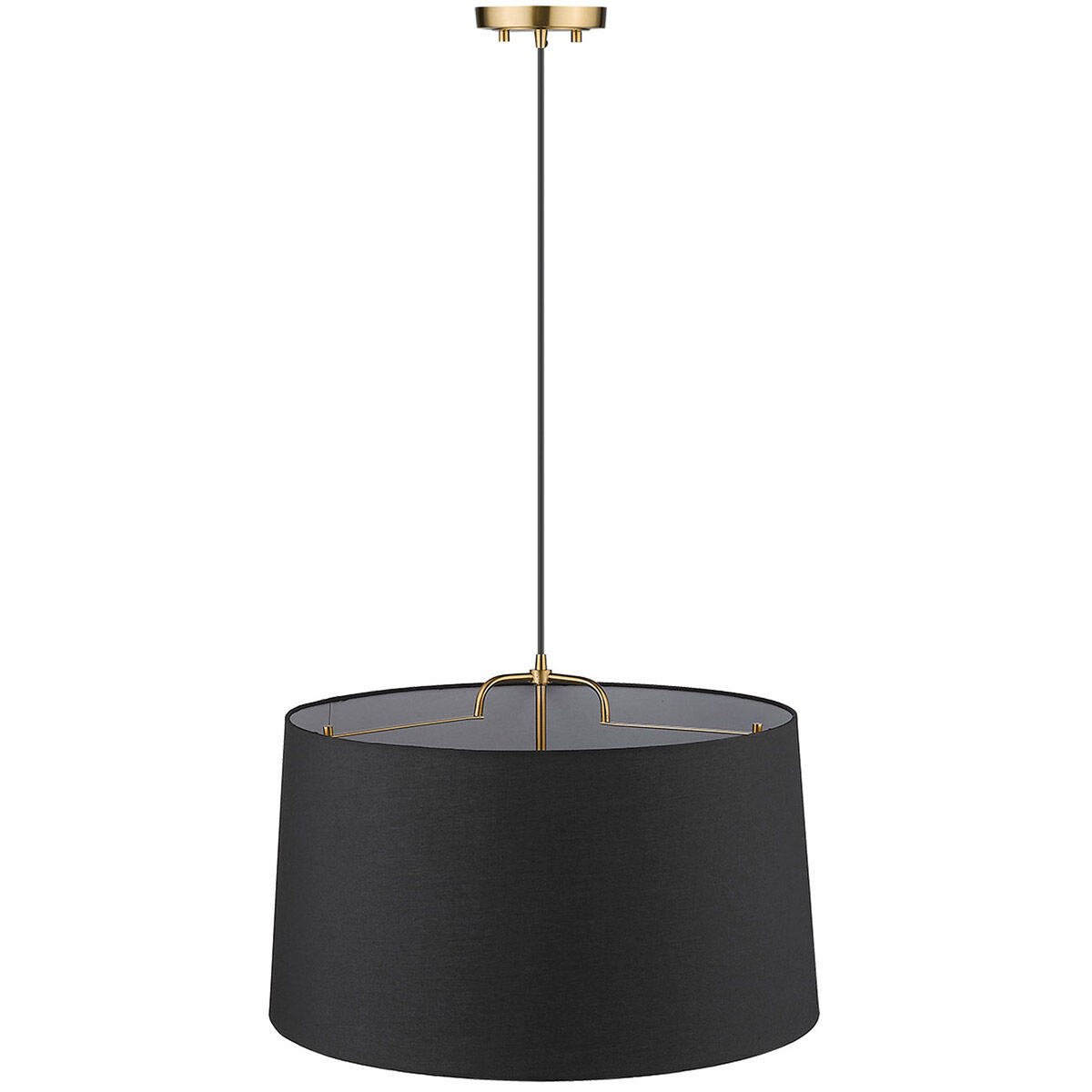 Lamia 3 Light 24 inch Gold Mini Pendant Ceiling Light