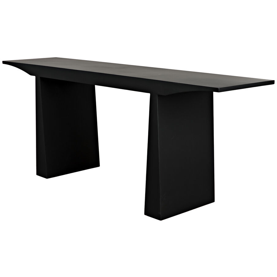 Truss 78 X 18 inch Matte Black Console