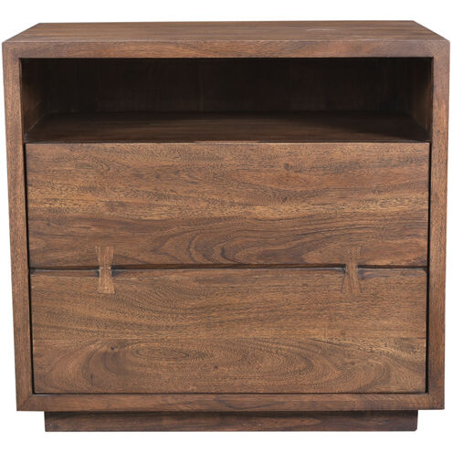 Madagasikara 26 X 24 inch Brown Nightstand