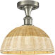 Ballston Bristol Natural II 1 Light 11.75 inch Semi-Flush Mount