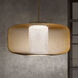 Signature Kodo LED 31.8 inch Gold Lace Pendant Ceiling Light, Schonbek Signature