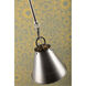 Altamont 1 Light 11 inch Historic Nickel Pendant Ceiling Light