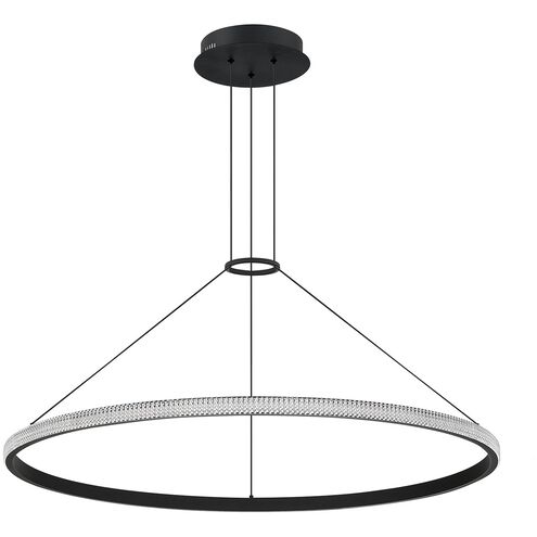 Prado 1 Light 32 inch Black Pendant Ceiling Light