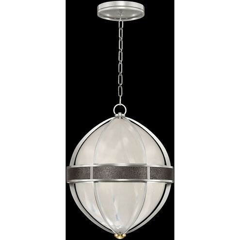 Mirage 3 Light 18.75 inch Silver Pendant Ceiling Light