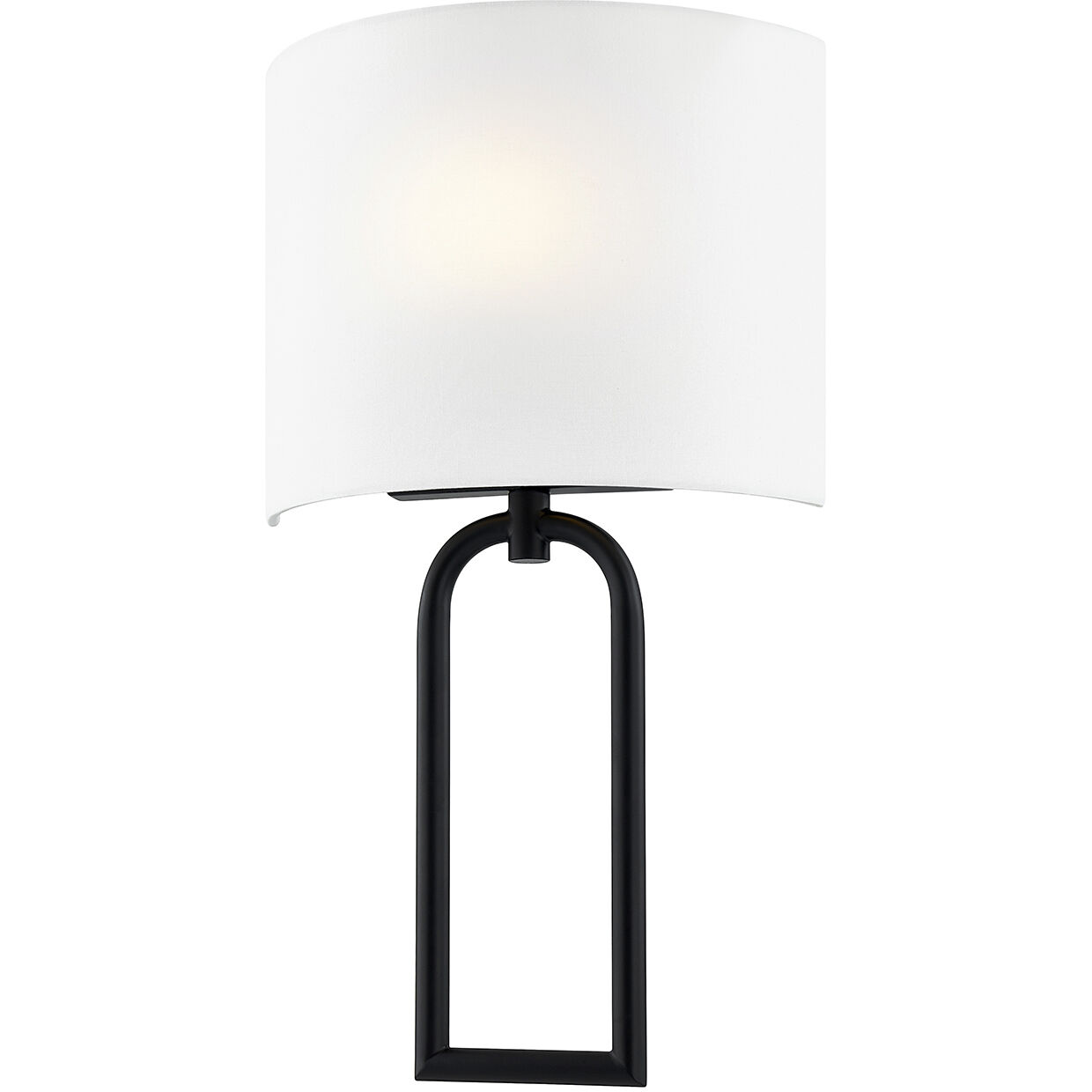 Textile Collection Wall Sconce Wall Light in Brushed Brass, Oslo Family