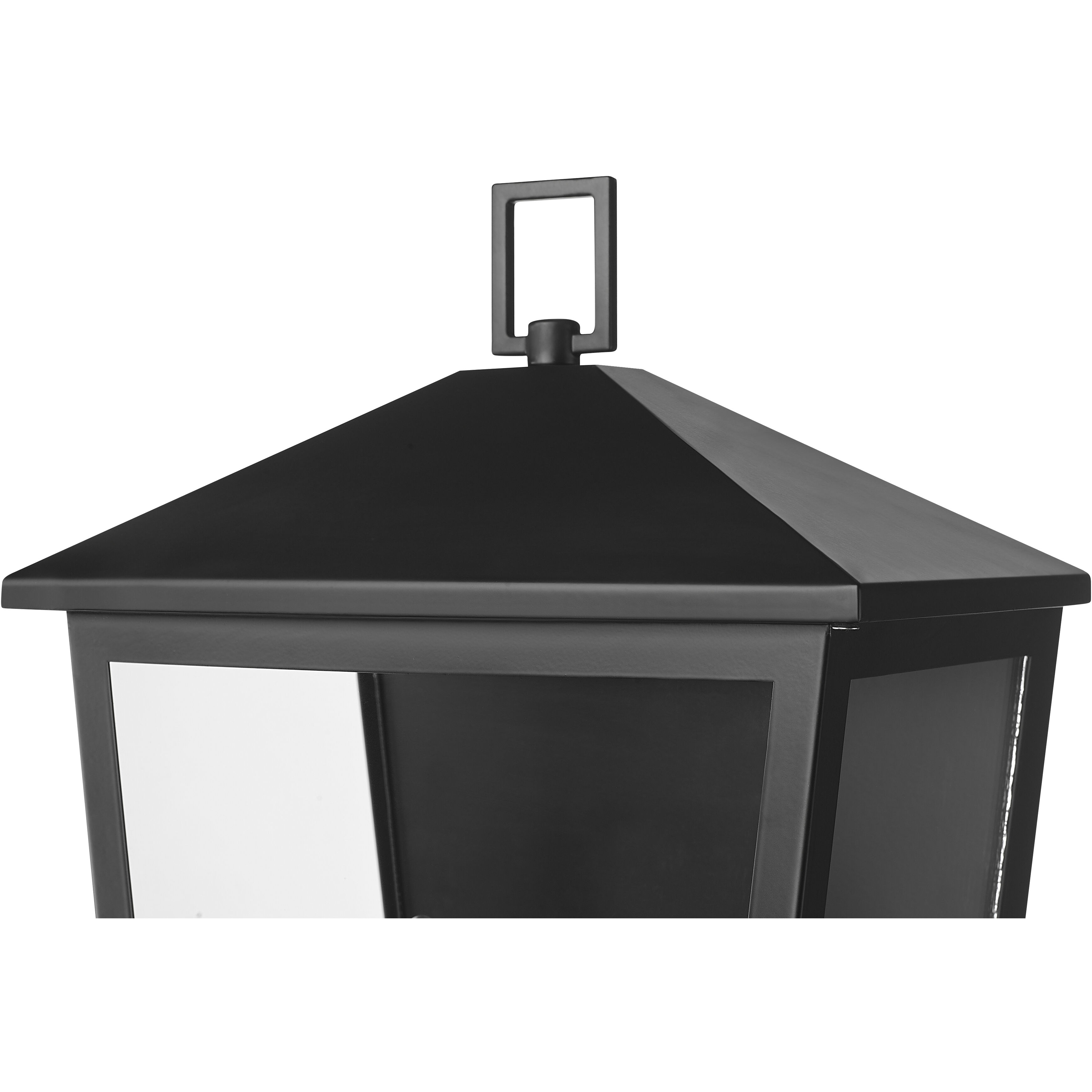 Munger 2 Light 19.75 inch Powder Coated Black Outdoor Wall Sconce