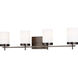 Sean Lavin Zire 4 Light 34 inch Brushed Oil Rubbed Bronze Wall Bath Fixture Wall Light