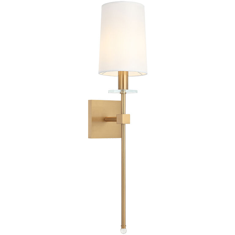 Fairburn Wall Sconce Wall Light in Aged Gold Brass