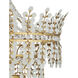 Bradshaw 4 Light 35.5 inch Brass Chandelier Ceiling Light, Bunny Williams Collection