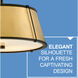 Clarke 2 Light 15 inch Black with Lacquered Dark Brass accents Foyer Light Ceiling Light, Semi-flush Mount