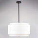Burnaby LED 20.5 inch Black Pendant Ceiling Light