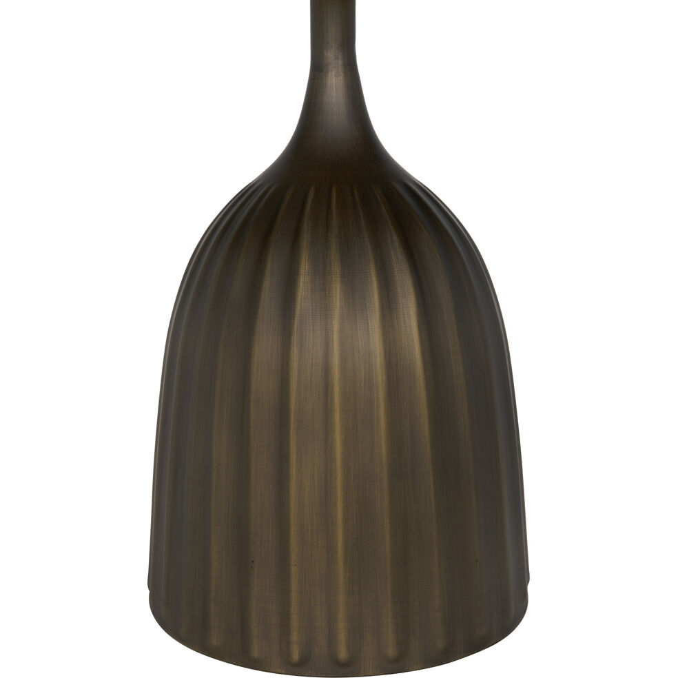 Samuel 18 X 18 inch Aged Brass Side Table