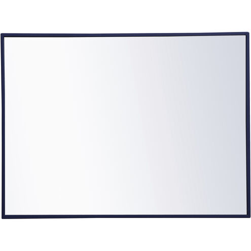 Monet 32 X 24 inch Blue Wall Mirror