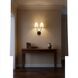 C&M by Chapman & Myers Marina 2 Light 14.5 inch Aged Iron Double Sconce Wall Light