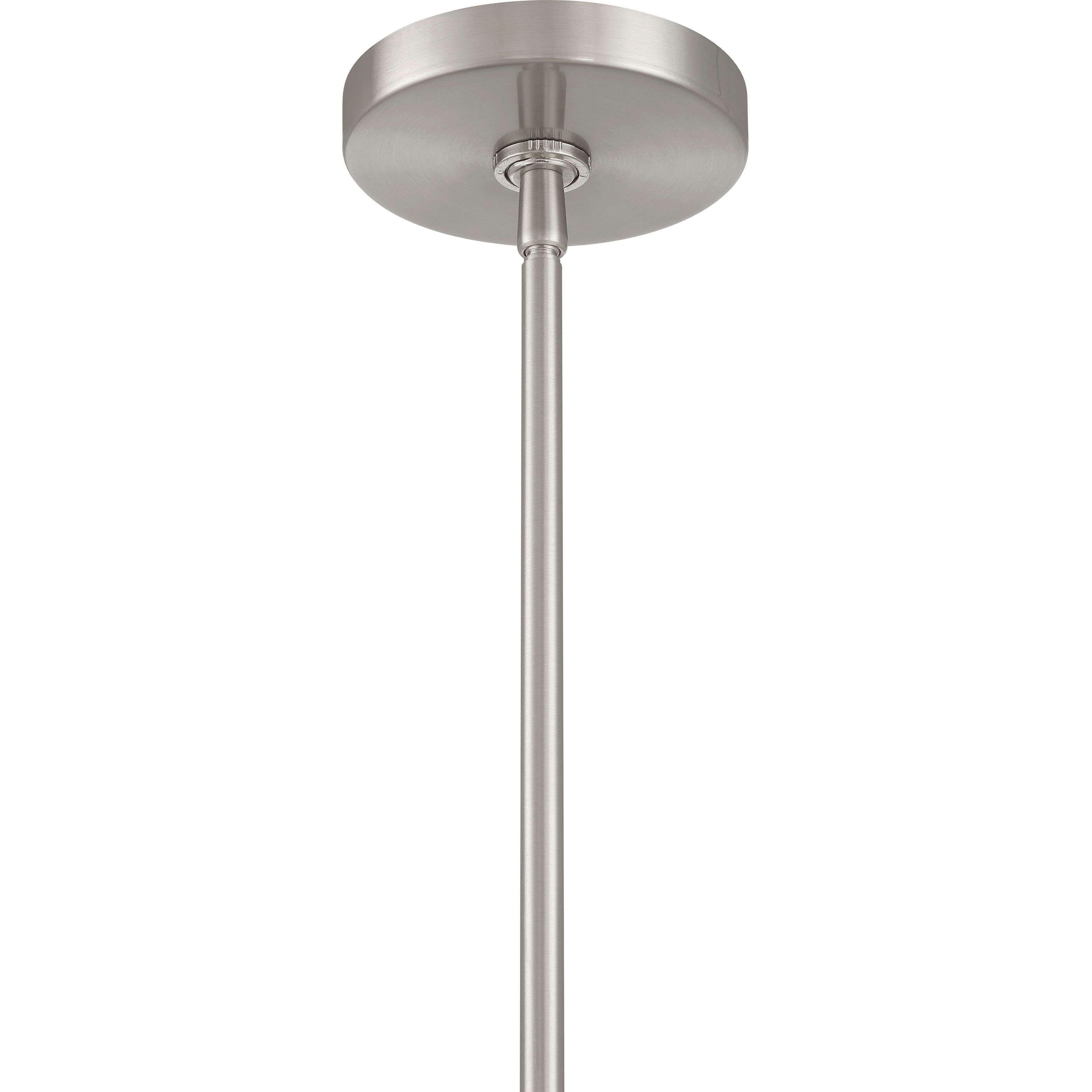 Pacific 1 Light 14 inch Brushed Nickel Pendant Ceiling Light
