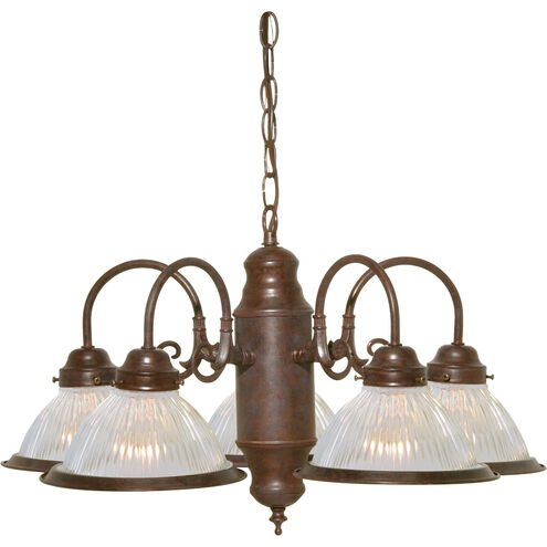 Brentwood 5 Light 22 inch Old Bronze Chandelier Ceiling Light