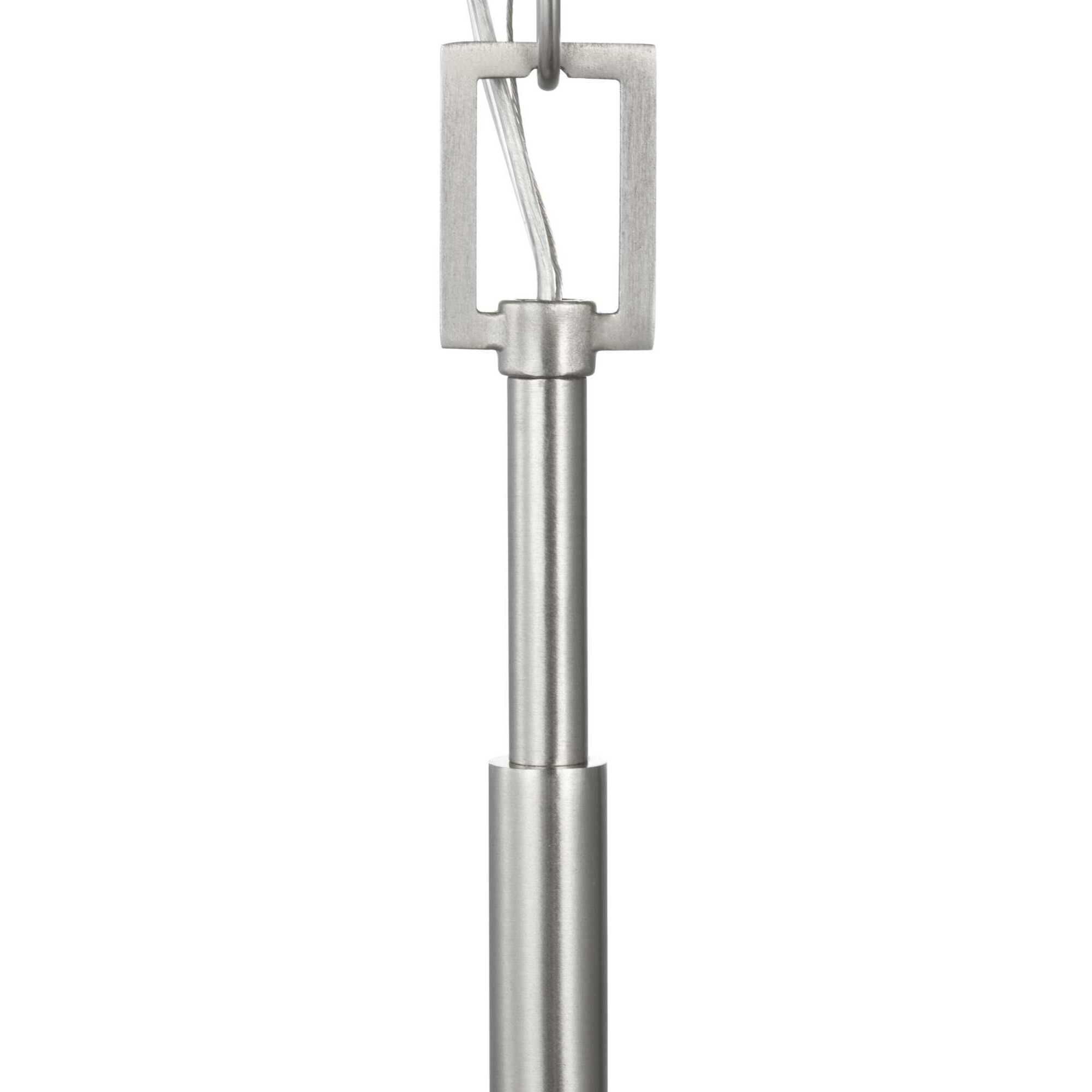 Vertex 5 Light 22.5 inch Brushed Nickel Chandelier Ceiling Light