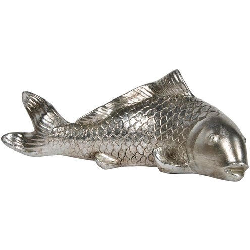 Koi Antique Silver Wall Accent, Set of 3 