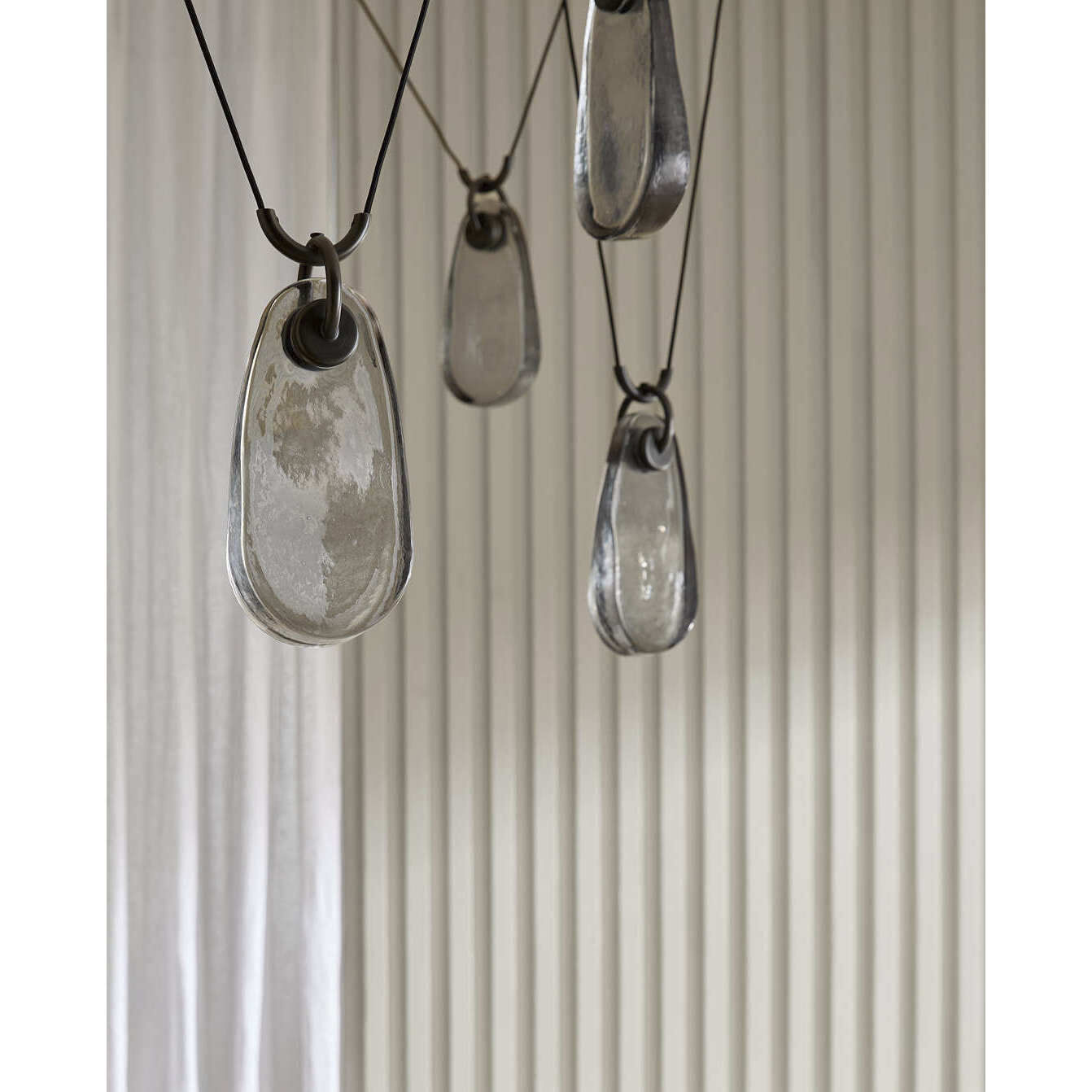 Melt 5 Light 63 inch English Bronze Chandelier Ceiling Light