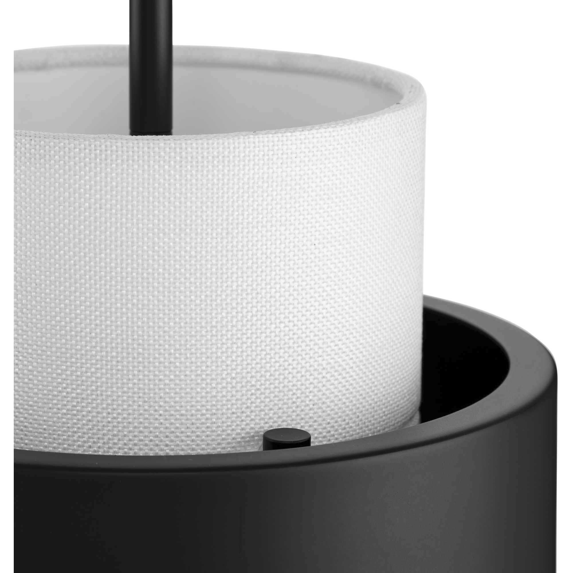 Silva 1 Light 9.5 inch Matte Black Pendant Ceiling Light, Design Series